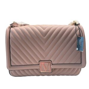 Victoria's Secret Pink Crossbody Quilted Bag